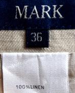 MARK linnen rokje, rok, kaki/zand, Mt. XS, Kleding | Dames, Rokken, Maat 34 (XS) of kleiner, Mark, Zo goed als nieuw, Verzenden
