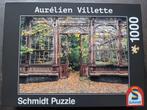 Schmidt puzzel - Aurelien Villette 1000 stukjes, Ophalen of Verzenden, 500 t/m 1500 stukjes, Zo goed als nieuw, Legpuzzel