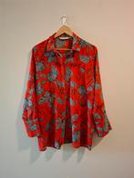 Nümph rode Bloemen Blouse - Maat 42/44 (L), Kleding | Dames, Blouses en Tunieken, Oranje, Ophalen of Verzenden, Zo goed als nieuw