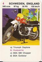 Kw2102 motorkaartje husqvarna, Ophalen of Verzenden, Zo goed als nieuw, Motoren