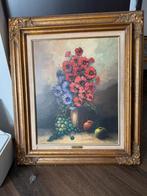 Schilderij stilleven bloemen NICASI, Ophalen of Verzenden