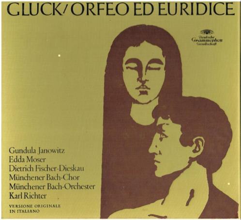 Gluck Orfeo Ed Euridice 2LP BOX, Cd's en Dvd's, Vinyl | Klassiek, Zo goed als nieuw, 12 inch, Ophalen of Verzenden