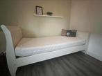 Heel mooi WOOOD bed grenen wit gelakt 99x95x222 cm, Huis en Inrichting, 90 cm, Ophalen of Verzenden, Eenpersoons, Wit