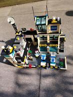Lego 7744 politie bureau minifigs boekjes motor agent, Ophalen of Verzenden, Gebruikt, Lego