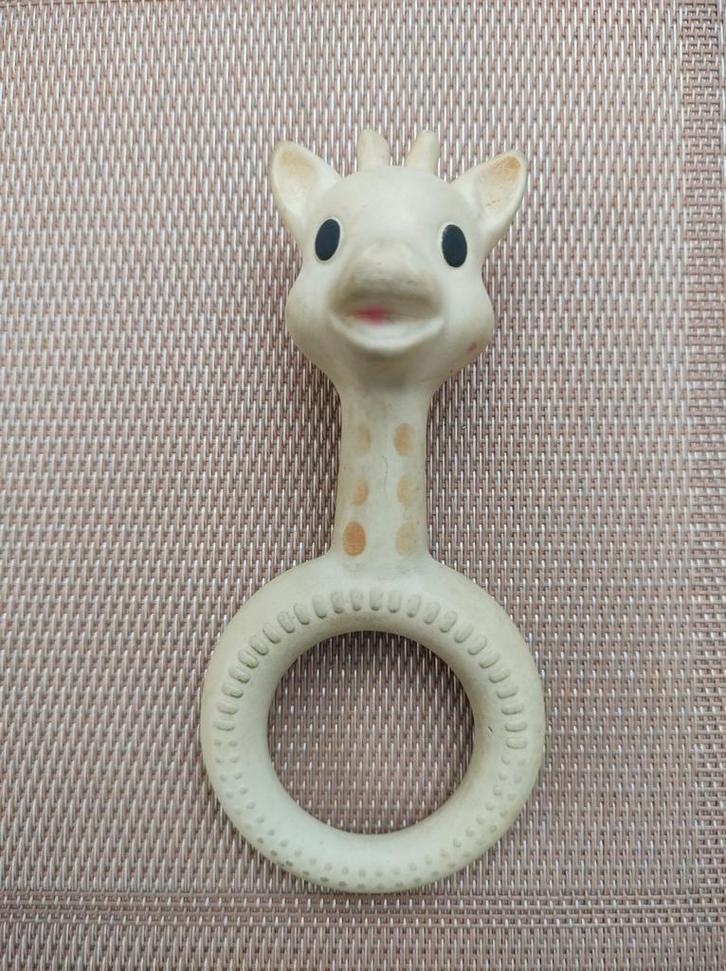 Oude bijtring. Sophie de Giraf.  In prima staat!!, Antiek en Kunst, Antiek | Speelgoed, Ophalen of Verzenden