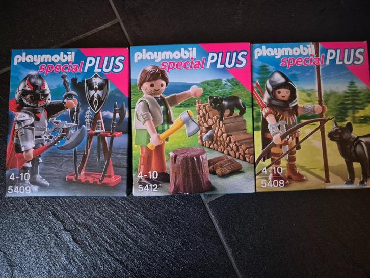 3 sets Playmobil (5409, 5408, 5412), Kinderen en Baby's, Speelgoed | Playmobil, Nieuw, Complete set, Ophalen of Verzenden