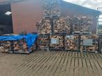 Droog!!  eiken essen mix brandhout berk beuk kloofhout, Tuin en Terras, Haardhout, 6 m³ of meer, Ophalen, Blokken