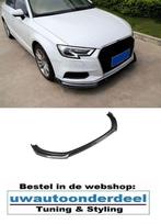 Carbon Look Spoiler Voorspoiler Splitter Voor Audi A3 8V Fac