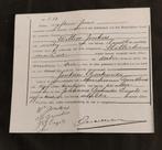 Kopie geboorte bewijs 1918 1987 Emmen, Ophalen of Verzenden