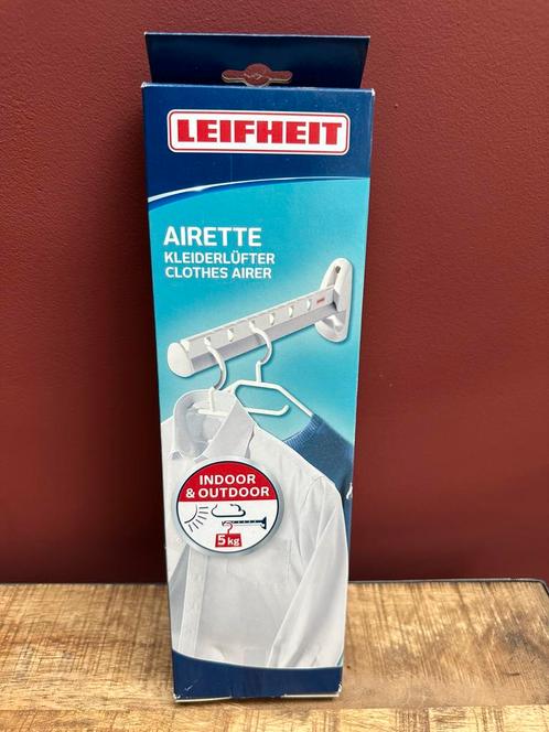 Leifheit Airette uitklapbare kledingstang (binnen & buiten), Kleding | Dames, Kledinghangers, Nieuw, Kunststof, Ophalen of Verzenden