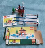 Lego trein blauwe rails spoorweg overgang (set 146) + doos., Kinderen en Baby's, Speelgoed | Duplo en Lego, Ophalen of Verzenden