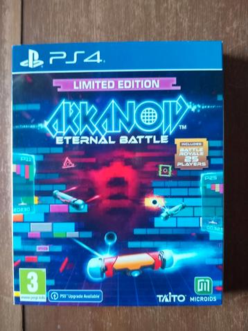 Eternal battle ps4 spel, limited edition, extra's, krasvrij! beschikbaar voor biedingen
