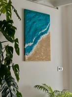 Textuurschilderij – Zee & Strand, Ophalen of Verzenden