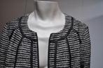 BB73 Gaaf Bonita Jasje Zwart Wit zilver maat 44, Kleding | Dames, Ophalen of Verzenden, Zo goed als nieuw, Zwart, Jasje of Colbert