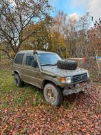 Mitsubishi Pajero 4x4 Terreinauto, Auto's, Mitsubishi, Zwart, 4 cilinders, Particulier, Dealer onderhouden