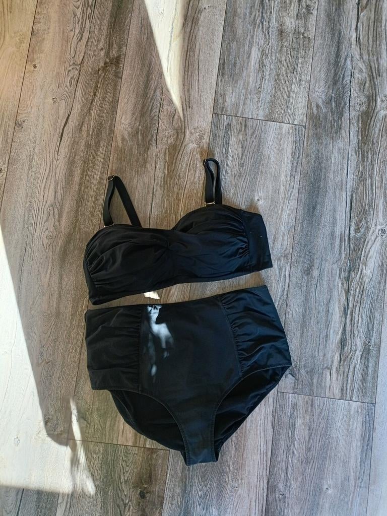 Mooie strapless bikini van MS Mode - Maat 48, Zwart, Ophalen of Verzenden, MS Mode, Bikini