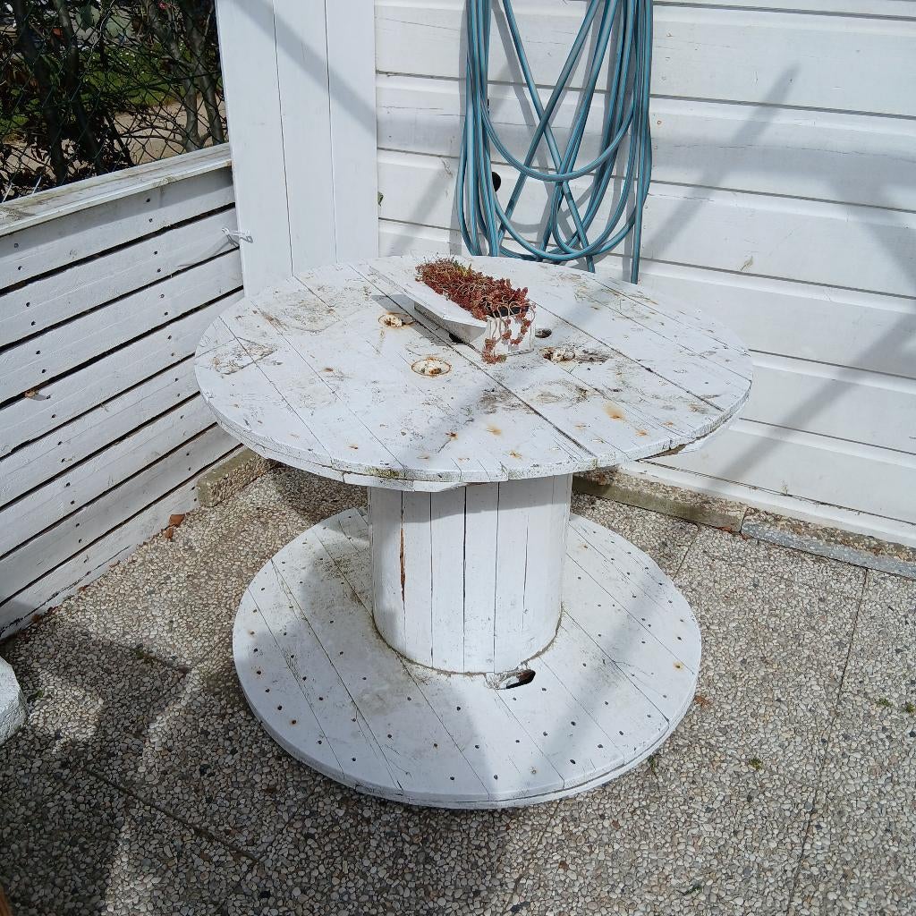 Gratis haspel, Ophalen, Gebruikt, Rond, Hout