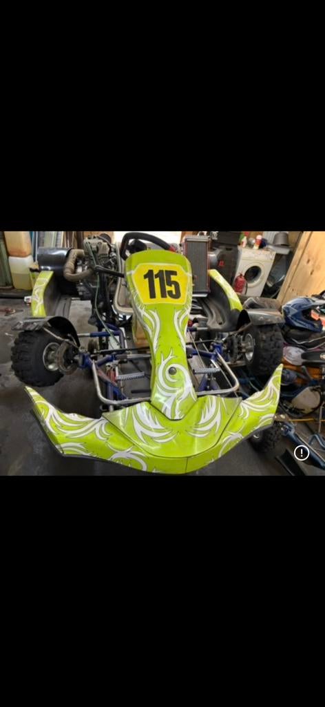 Ms kart met honda CFR blok., Sport en Fitness, Karting, Ophalen, Gebruikt, Kart