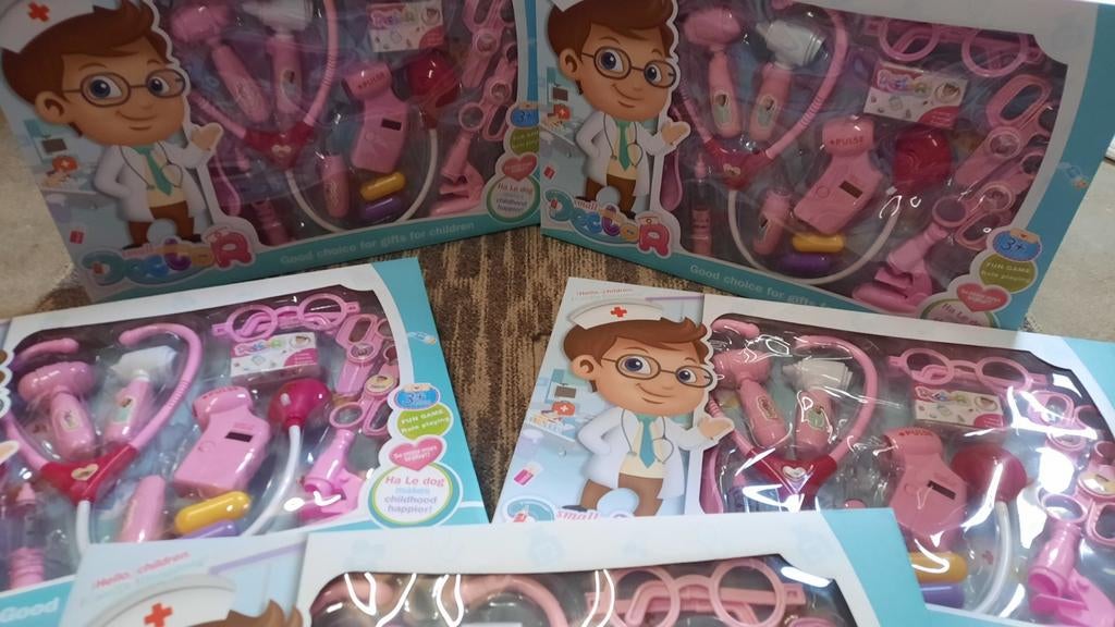 Doktersset speelgoed roze, Ophalen of Verzenden, Nieuw