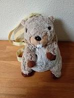 knuffel bever rugzak, Ophalen of Verzenden, Overige typen