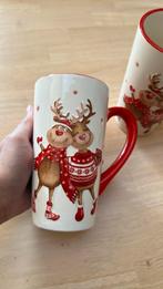 Kerst mok 2 stuks nieuw hoog, Diversen, Kerst, Ophalen, Nieuw