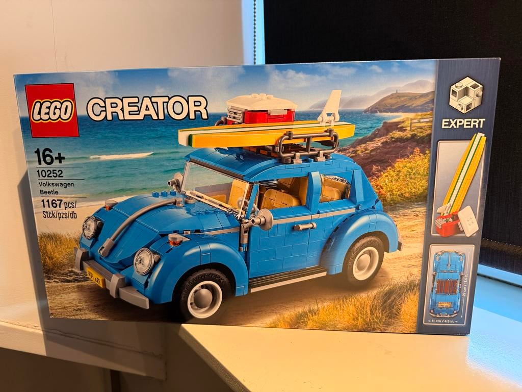 Lego Creator Expert 10252 Volkswagen Kever, Ophalen of Verzenden, Nieuw, Complete set, Lego