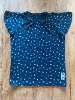 Jubel t-shirt donkerblauw met ijsjes / hartjes maat 110., Ophalen, Zo goed als nieuw