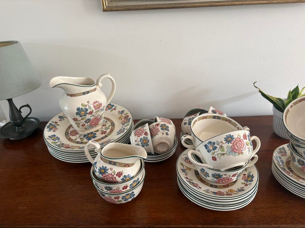 Vintage servies Orient by Franciscan  Staffordshire, Ophalen of Verzenden
