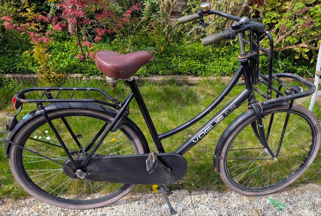 Omafiets met terugtraprem, handrem en 3 versnellingen, Fietsen en Brommers, Fietsen | Dames | Omafietsen, Gebruikt, 56 cm of meer