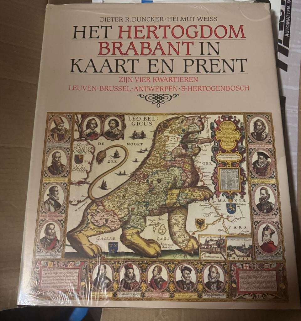 Het Hertogdom Brabant in Kaart en Prent, Boeken, Ophalen, Overige atlassen, Nieuw, België of Luxemburg