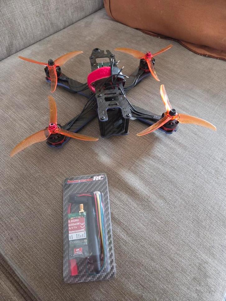 5" Eachine Wizard FPV Nw. motors/5.1props/600mw vtx Project, Hobby en Vrije tijd, Modelbouw | Radiografisch | Helikopters en Quadcopters