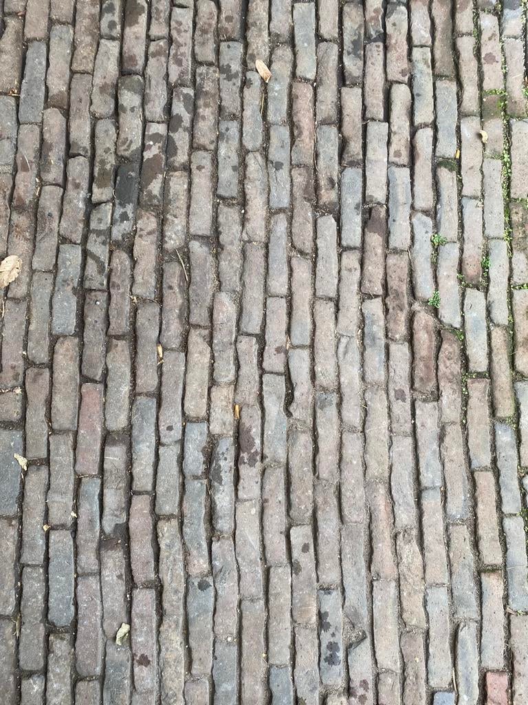 Oud gebakken waaltjes ca.19+ m2, Overige materialen, Gebruikt, Klinkers, Ophalen of Verzenden