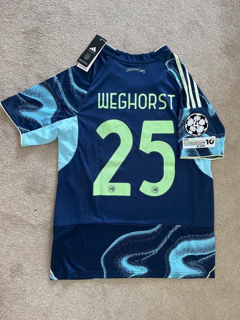 Ajax uitshirt 2025/26 Wout Weghorst - Maat M, Maat M, Ophalen of Verzenden, Nieuw, Shirt