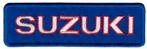 Suzuki stoffen opstrijk patch embleem #5, Motoren, Ophalen of Verzenden, Nieuw