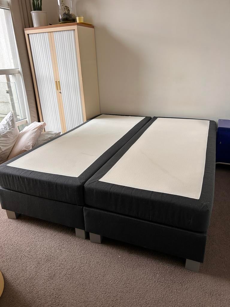 Gratis onderstel boxspring! Ophalen vandaag!, Ophalen, Gebruikt, Tweepersoons, 200 cm