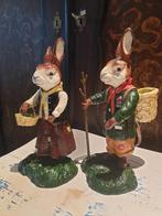 Super leuk gietijzeren set haasjes, Ophalen of Verzenden