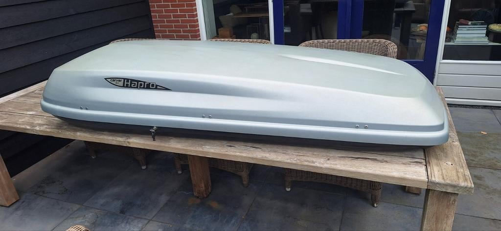 Hapro Carver 8.4 dakkoffer incl dakdragers, Ophalen