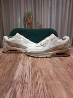 Nike Air Max 90 Leather 'White & Bronze' Size 39, Wit, Nike, Ophalen of Verzenden, Sneakers of Gympen