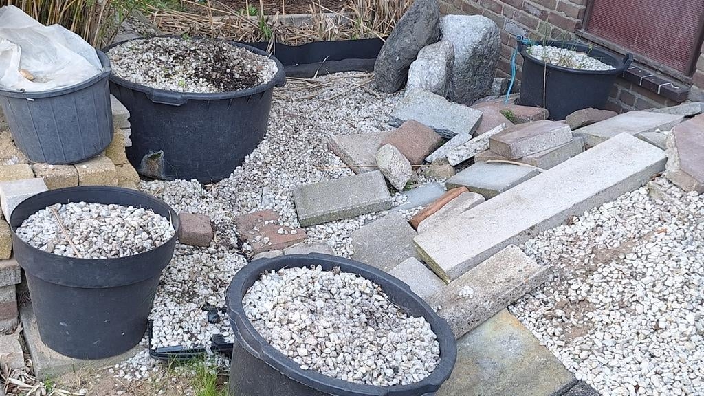 Carera grind +/- 5 Kuup, Tuin en Terras, Ophalen, Gebruikt