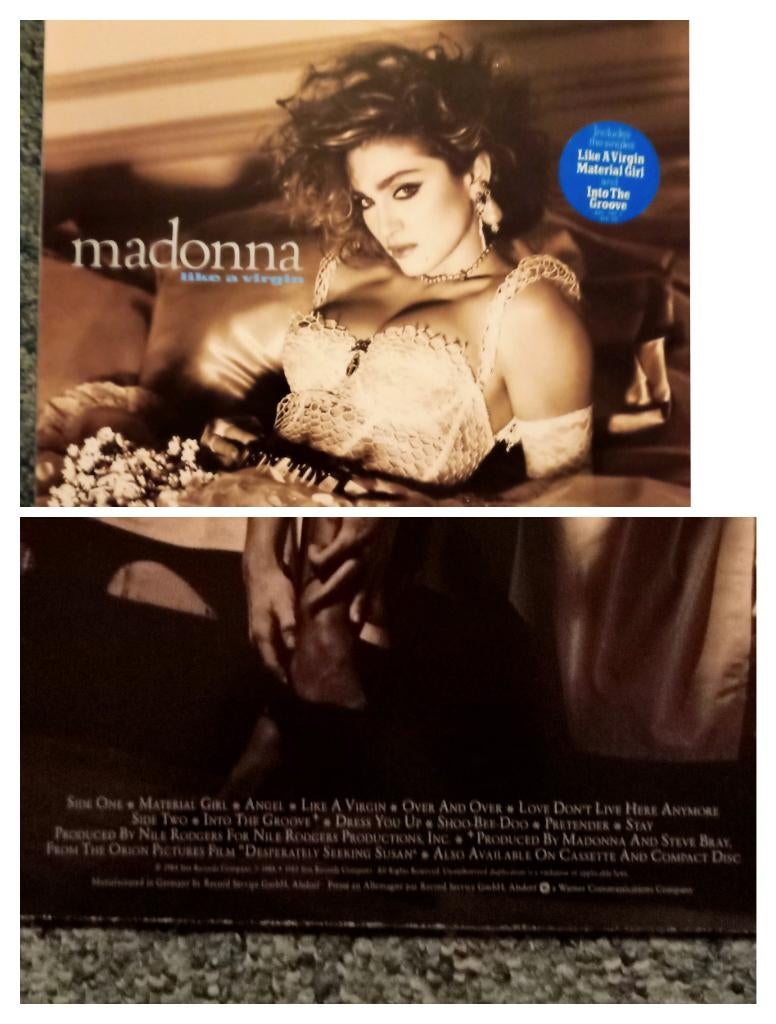 LP - Madonna - Like a Virgin, Ophalen, Zo goed als nieuw, 12 inch