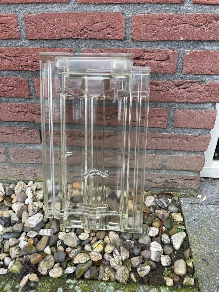 11 Glazen Mulder dakpannen te koop, Ophalen of Verzenden