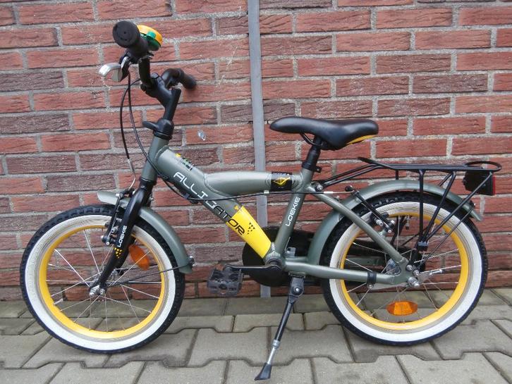 ALS NIEUWE Loekie Alligator 16 inch jongensfiets, Fietsen en Brommers, Fietsen | Jongens, Zo goed als nieuw, 16 inch, Handrem