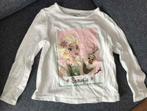 witte longsleeve van frozen in maat 110, Kinderen en Baby's, Kinderkleding | Maat 110, Ophalen, C&A, Meisje, Zo goed als nieuw