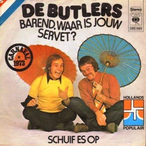 De Butlers - Barend Waar Is Jouw Servet?, Gebruikt, Verzenden, 7 inch, Single