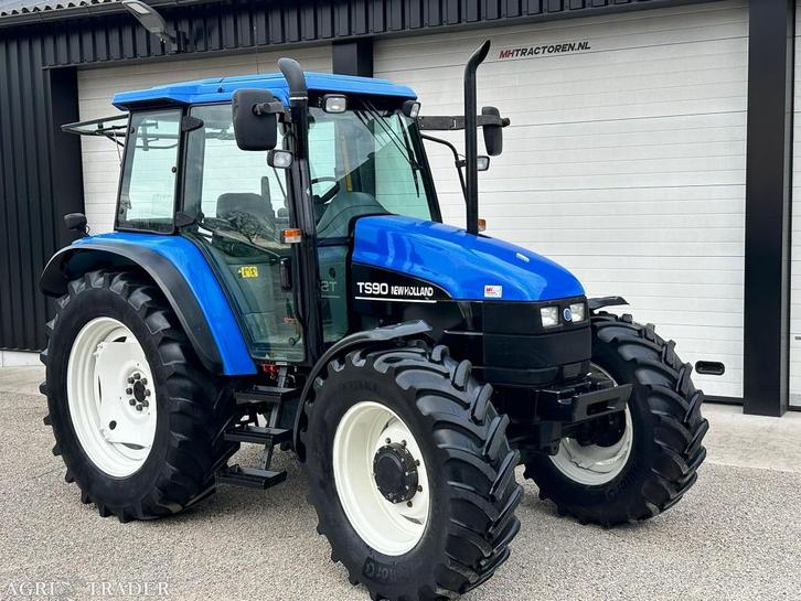 NEW HOLLAND TS 90 (2002), Zakelijke goederen, Agrarisch | Tractoren, 7500 tot 10000, New Holland, 80 tot 120 Pk, Gebruikt, Ophalen of Verzenden