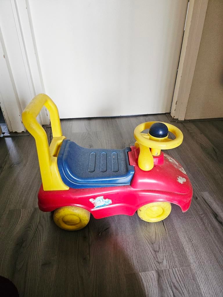Kinder Loopauto, Ophalen