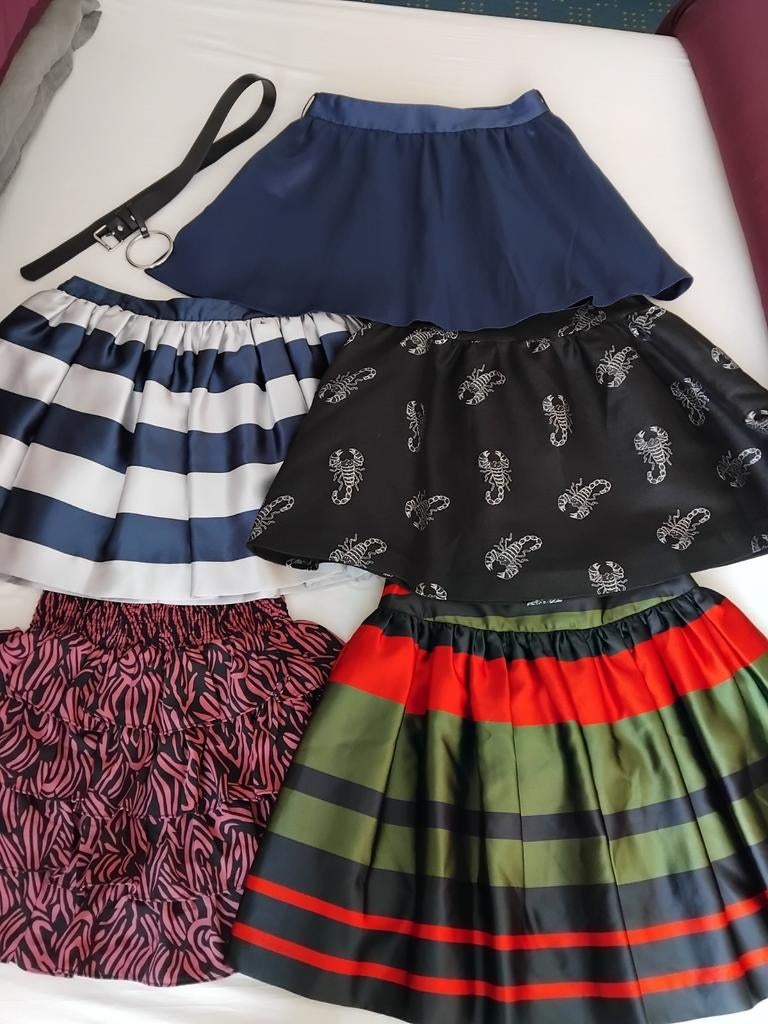 5x Nikkie rokjes maat 38 en 1x riem Nikkie, Maat 38/40 (M), Overige kleuren, Ophalen of Verzenden, Zo goed als nieuw