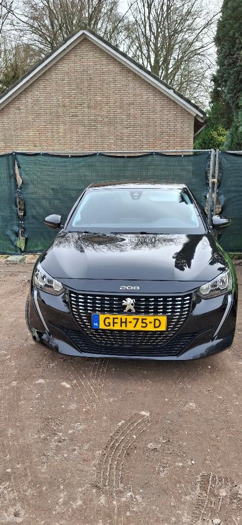 Peugeot 208 1.2 Puretech 75pk 2020 Zwart, Auto's, Peugeot, Particulier, ABS, Adaptive Cruise Control, Airbags, Airconditioning