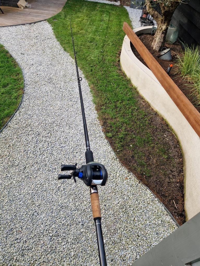 Snoek hengel, Ophalen of Verzenden, Zo goed als nieuw, Werphengel