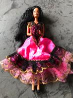 Licht getinte barbie mattel in flamenco jurk1966/1976, Ophalen of Verzenden, Zo goed als nieuw, Fashion Doll